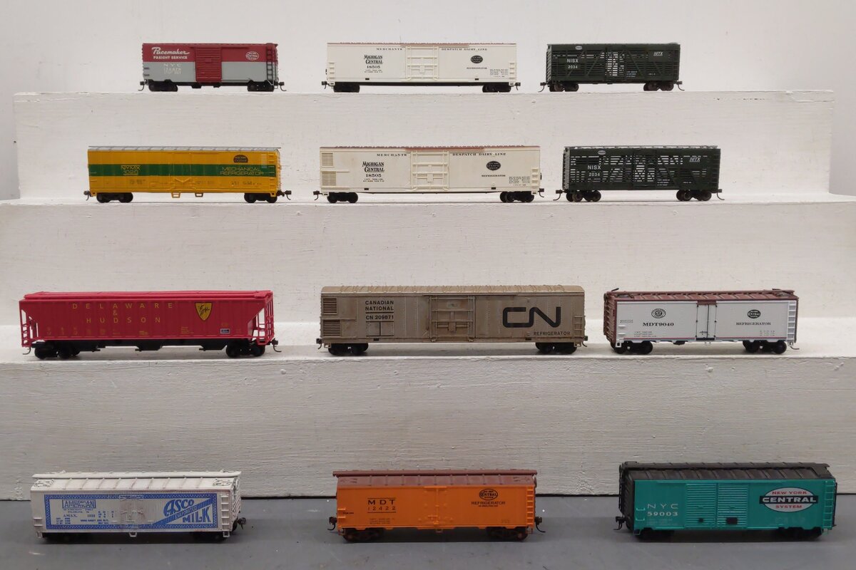Bachmann, Pemco, Lima & Other HO Scale Freight Cars [12] VG