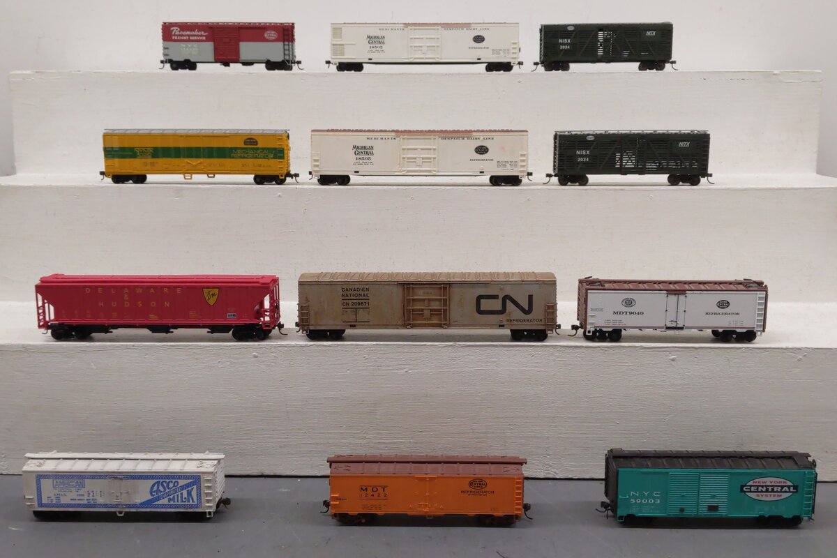 Bachmann, Pemco, Lima & Other HO Scale Freight Cars [12] VG