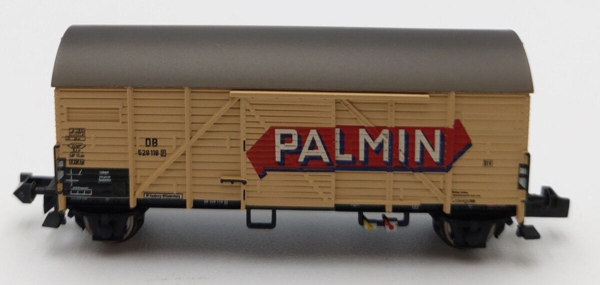 Brawa 67224 N Scale Deutsche Bundesbahn "Palmin" Covered Freight Car #528118 LN/Box
