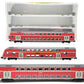 Trix 15864 N Scale DB Bi-Level Three Car Passenger Set [3] LN/Box