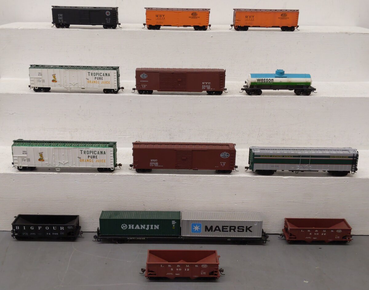 Lionel, Bowser, Tyco & Other HO Scale Freight Cars [13] VG