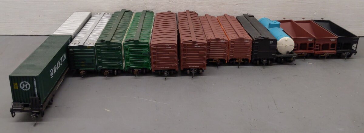 Lionel, Bowser, Tyco & Other HO Scale Freight Cars [13] VG