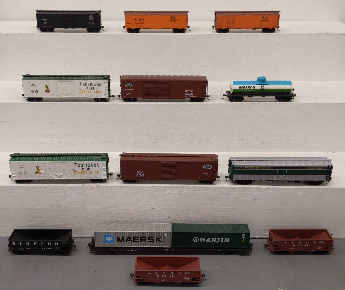 Lionel, Bowser, Tyco & Other HO Scale Freight Cars [13] VG