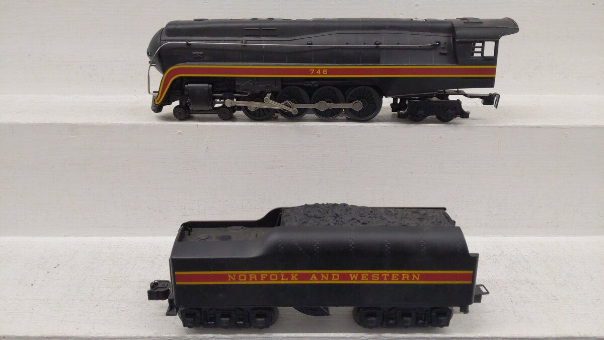 Lionel 6-11106 Postwar Celebration J-Class 4-8-4 Steam Locomotive & Tender #746 VG