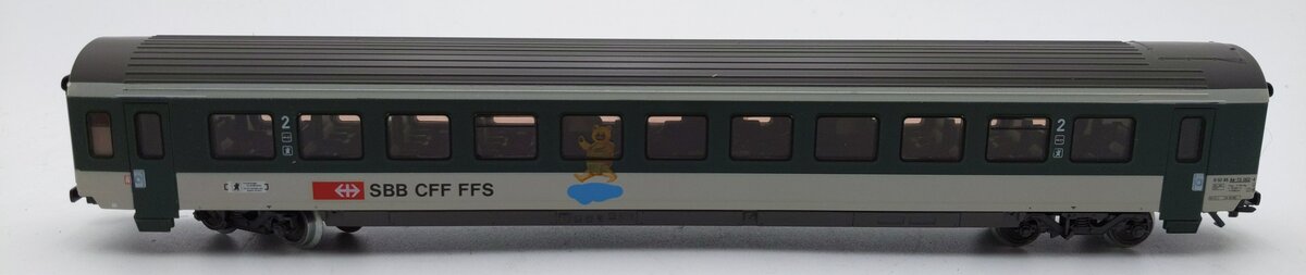 Marklin 4236 HO Scale SBB CFF FFS 2nd Class Passenger Car LN/Box