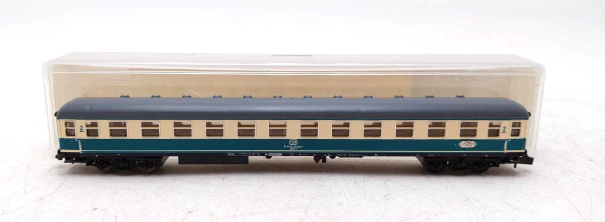 Trix 51313200 N Minitrix DB Passenger Coach Car LN/Box