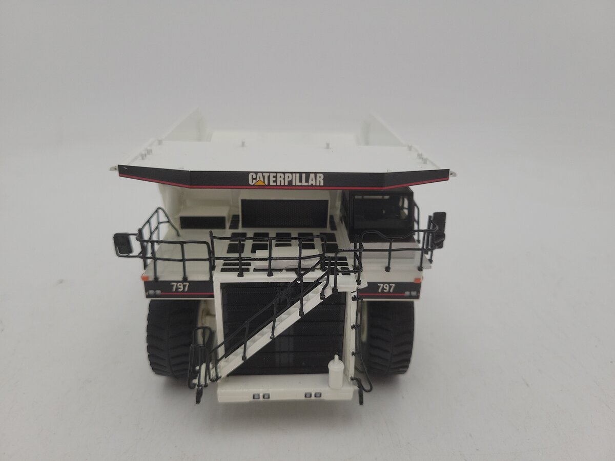 CCM CAT797 1:87 Scale BRASS White Mining Truck Serial #098 LN/Box