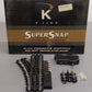 K-Line K-0763 O SuperSnap 31" Left Hand Remote Switch Turnout EX/Box