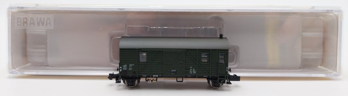 Brawa 67213 N Scale Deutsche Bundesbahn Packenwagen Freight Car LN/Box