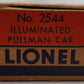 Lionel 2544 Vintage O Pennsylvania Molly Pitcher Aluminum Pullman Car VG/Box