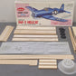 Guillows 1005 1:16 F6F-3 Hellcat Balsa Military Aircraft Plane Model Kit VG/Box