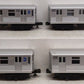 MTH 30-2162-0 O Metropolitan Transportation Authority R-42 Subway Set (Set of 4) EX/Box