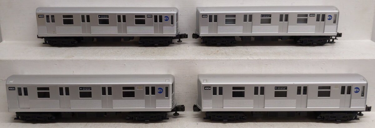 MTH 30-2162-0 O Metropolitan Transportation Authority R-42 Subway Set (Set of 4) EX/Box