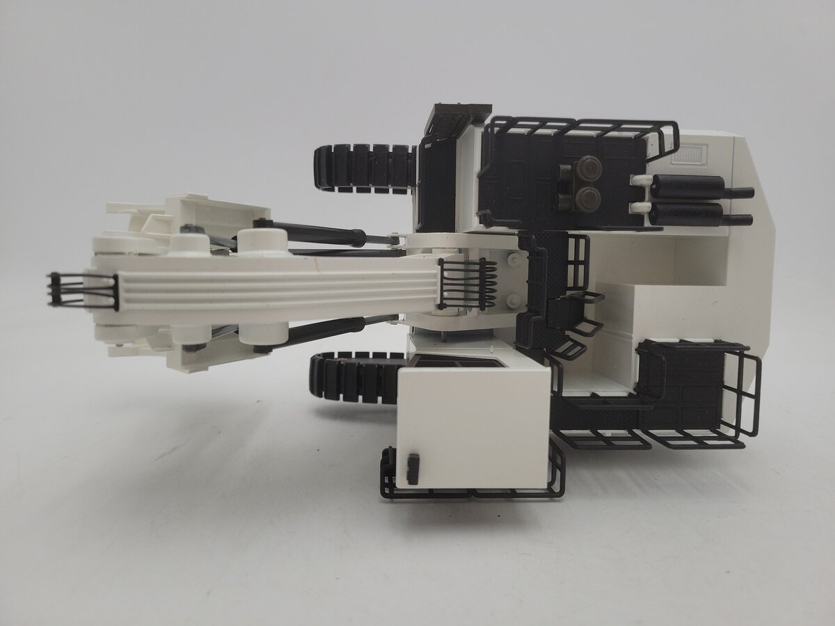 NZG 391 1:50 Diecast White Cat 5130 Hydraulic Shovel W/Movable Arm & Bucket EX/Box