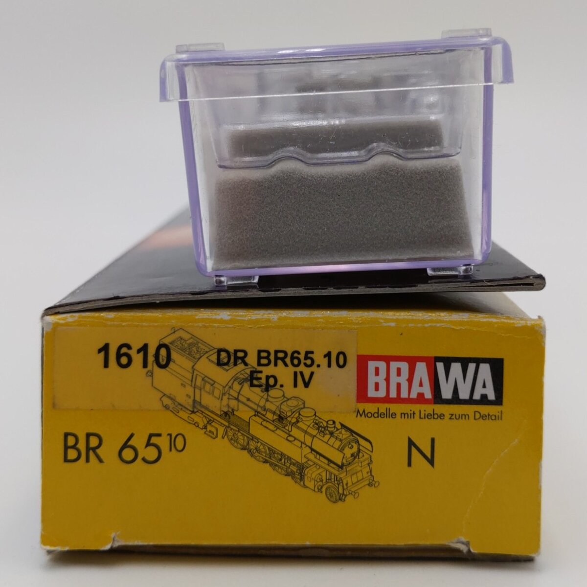Brawa 1610 N Scale Deutsche Bundesbahn BR65 2-8-4 Steam Locomotive LN/Box