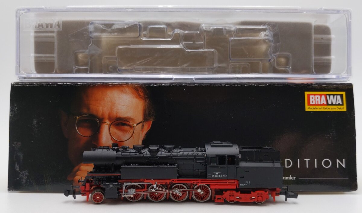 Brawa 1610 N Scale Deutsche Bundesbahn BR65 2-8-4 Steam Locomotive LN/Box