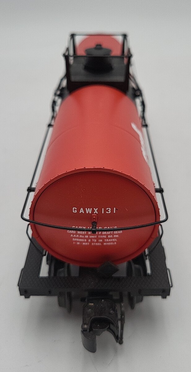 Atlas 3005510 O Gauge GAF (Linden, NJ) 11,000 Gal Tank 3-Rail #131 EX/Box