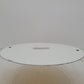 Acme 0115 Vintage Yellow & Blue 9" Round Metal Plate "C and O For Progress" EX