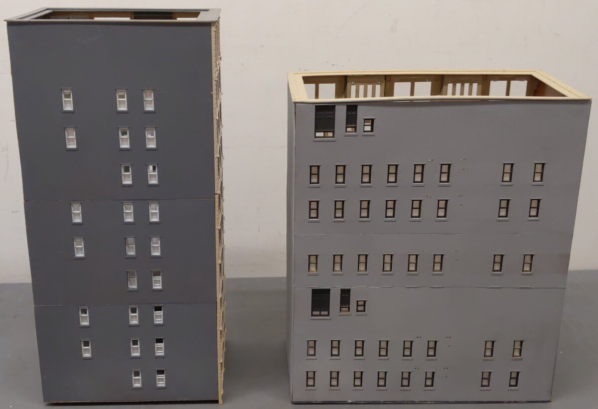 HO Scale Assorted Layout Buildings VG
