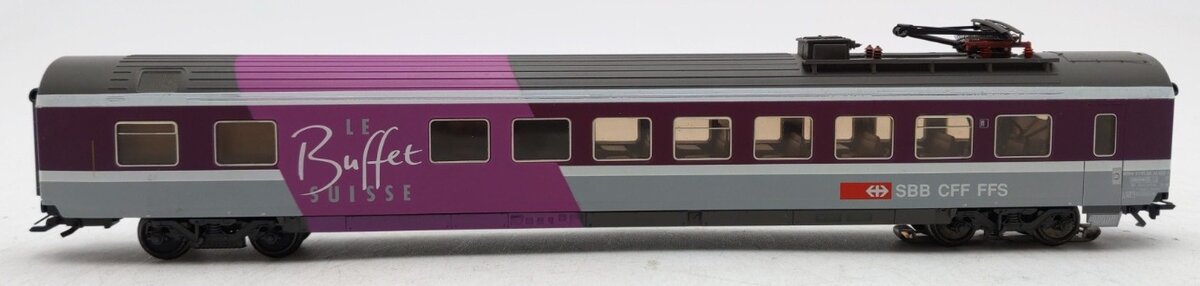 Marklin 4125 HO Scale SBB Le Buffet Suisse Diner Car EX/Box