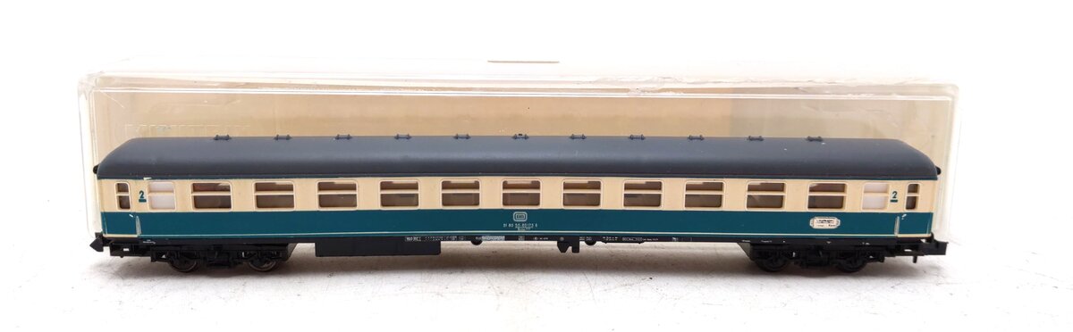 Minitrix 51311400 N Scale DB Passenger Coach Car w/ Lighting LN/Box