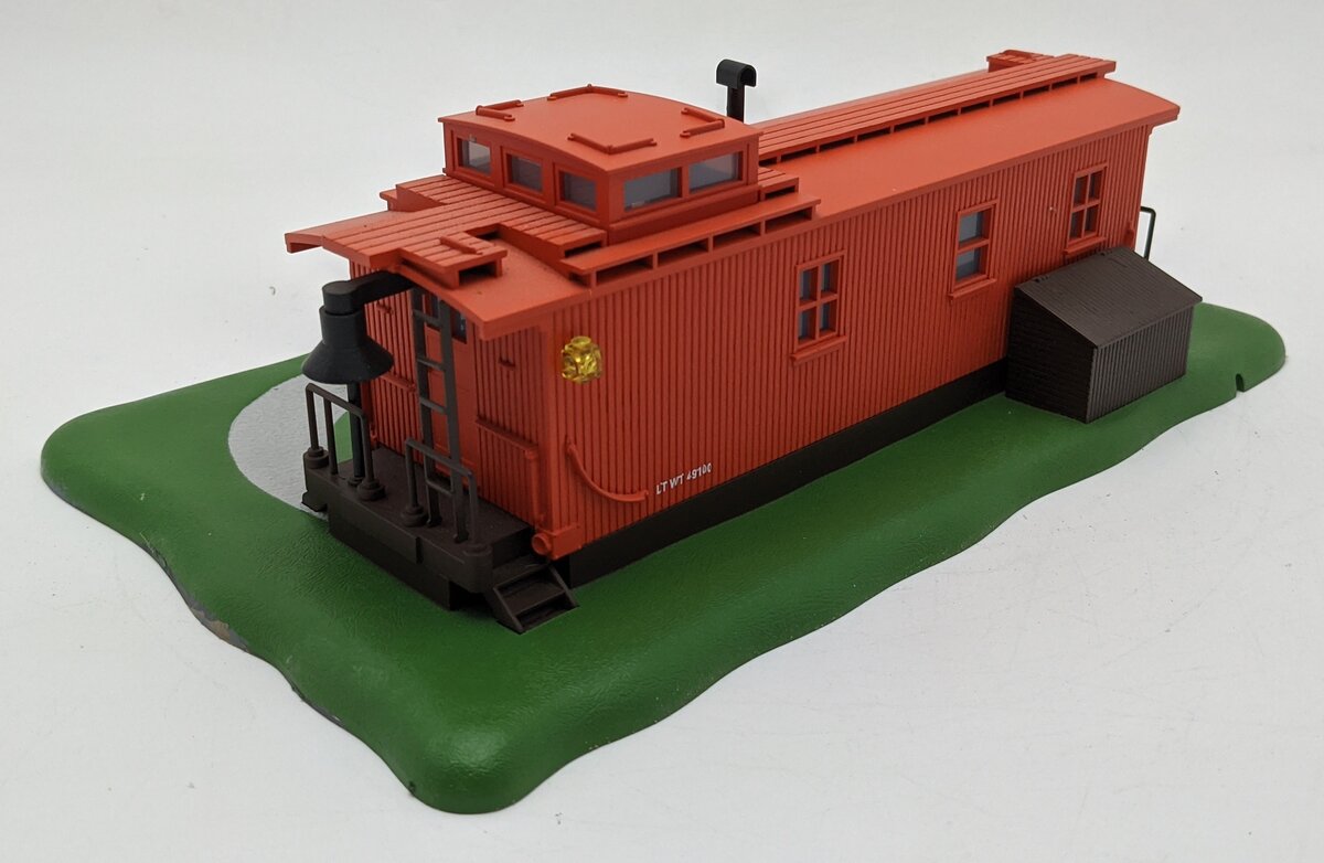 MTH 30-90013 O Scale Orange Yard Work Office with Operating Fire EX/Box
