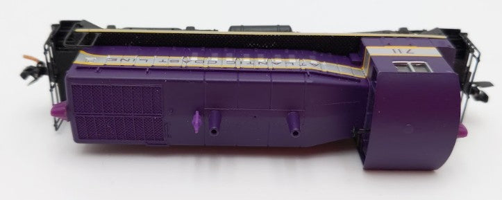 Life Like 7852 N Scale Atlantic Coast Line SW9/1200 Diesel Switcher #711 EX/Box