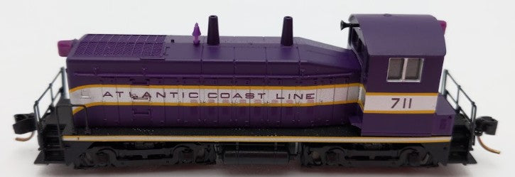 Life Like 7852 N Scale Atlantic Coast Line SW9/1200 Diesel Switcher #711 EX/Box