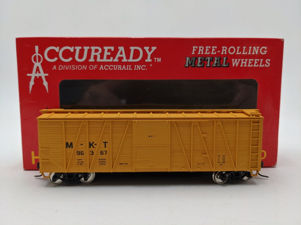 Accurail 94113 HO Scale MKT 40' Wood Box Car #96367 LN/Box