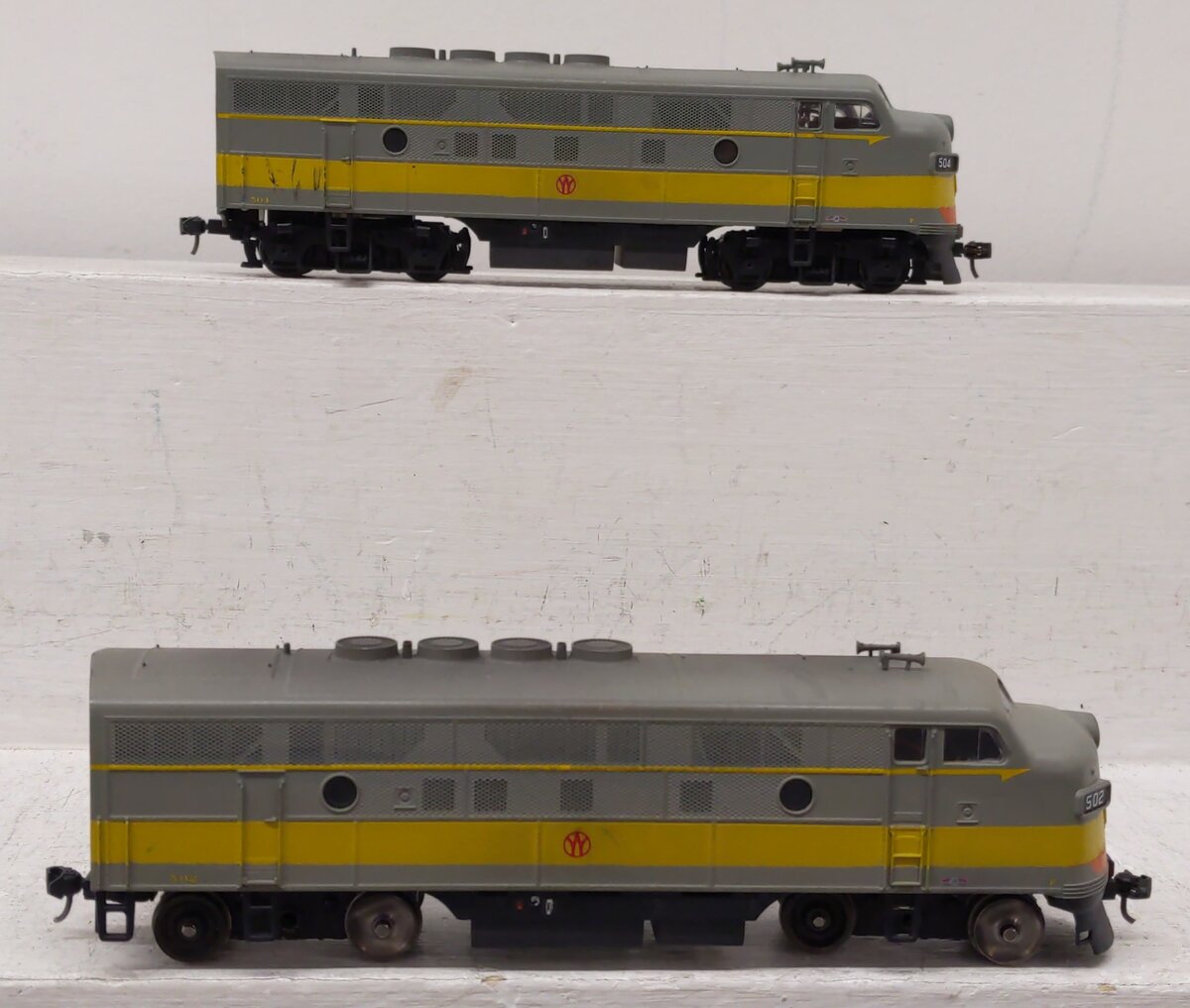 Life Like HO Scale NYO&W Diesel Locomotives - Custom [2] EX