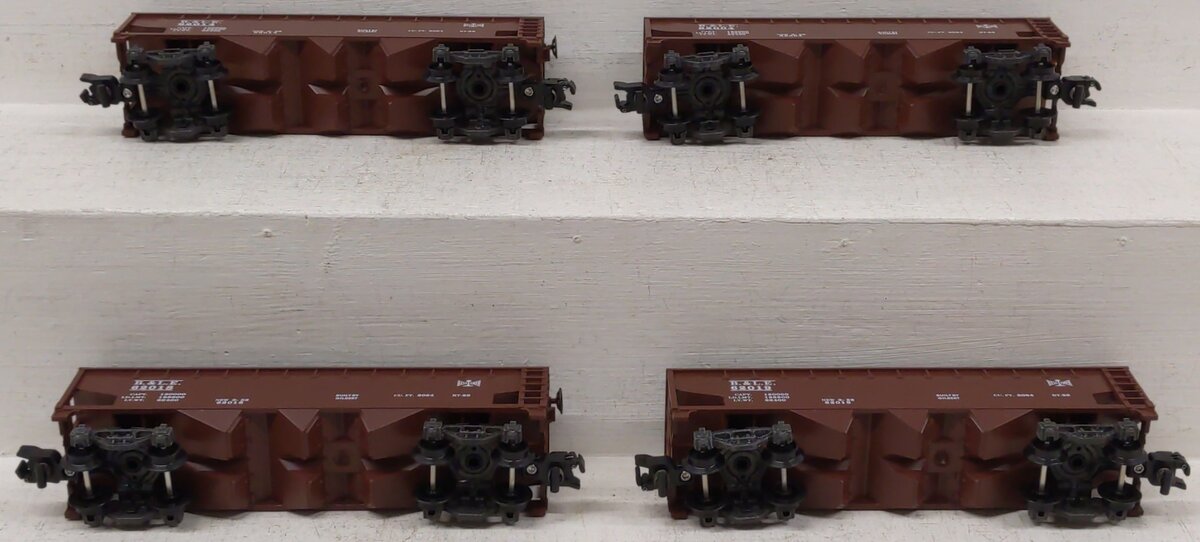 American Flyer 6-48613 S Bessemer & Lake Erie 3-Bay Hopper Set (Set of 4) EX/Box