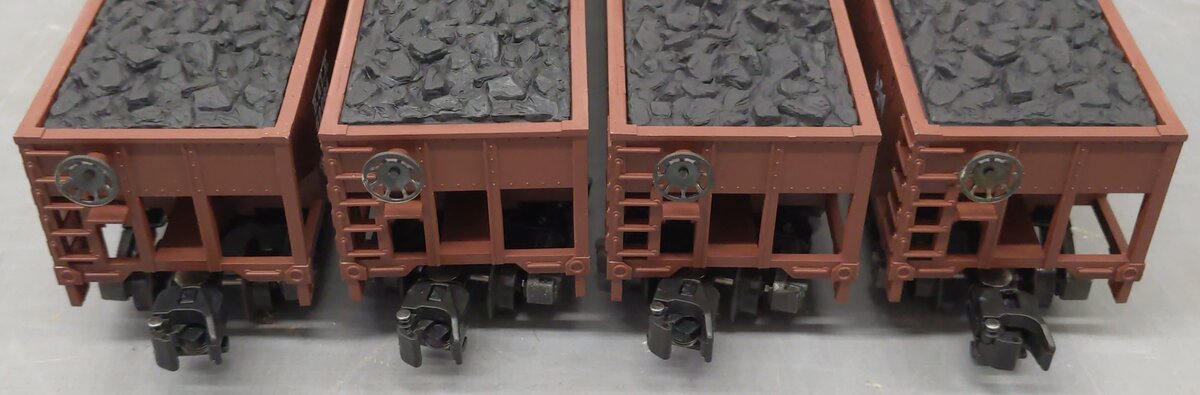 American Flyer 6-48613 S Bessemer & Lake Erie 3-Bay Hopper Set (Set of 4) EX/Box