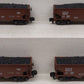American Flyer 6-48613 S Bessemer & Lake Erie 3-Bay Hopper Set (Set of 4) EX/Box