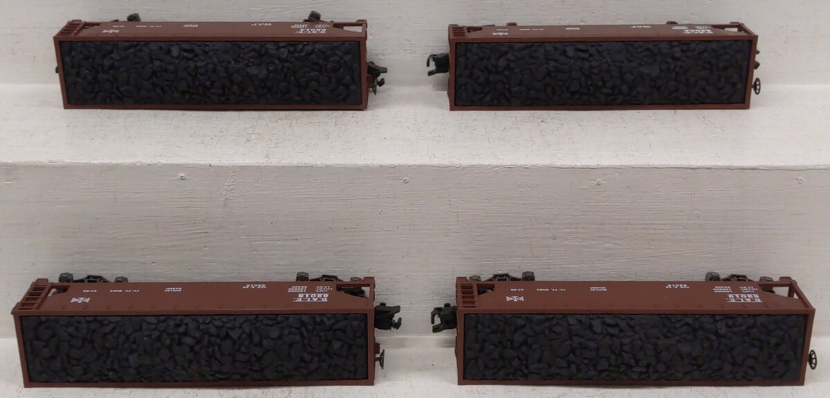 American Flyer 6-48613 S Bessemer & Lake Erie 3-Bay Hopper Set (Set of 4) EX/Box