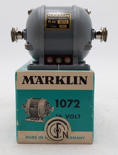 Marklin 1072 HO Scale 16V Electric Motor EX/Box