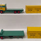 Tekno 71661 1:50 Scale DC Mack F700 Straight Truck W/2 20 Ft Containers Trailer VG/Box