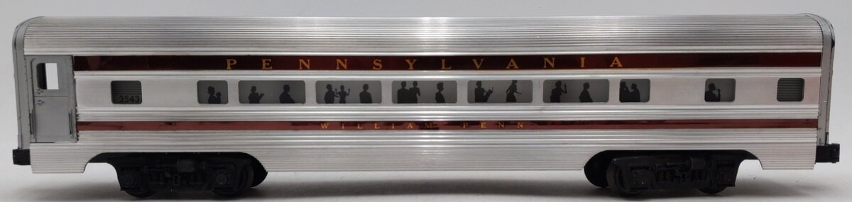 Lionel 2543 Vintage O Gauge Pennsylvania Aluminum 