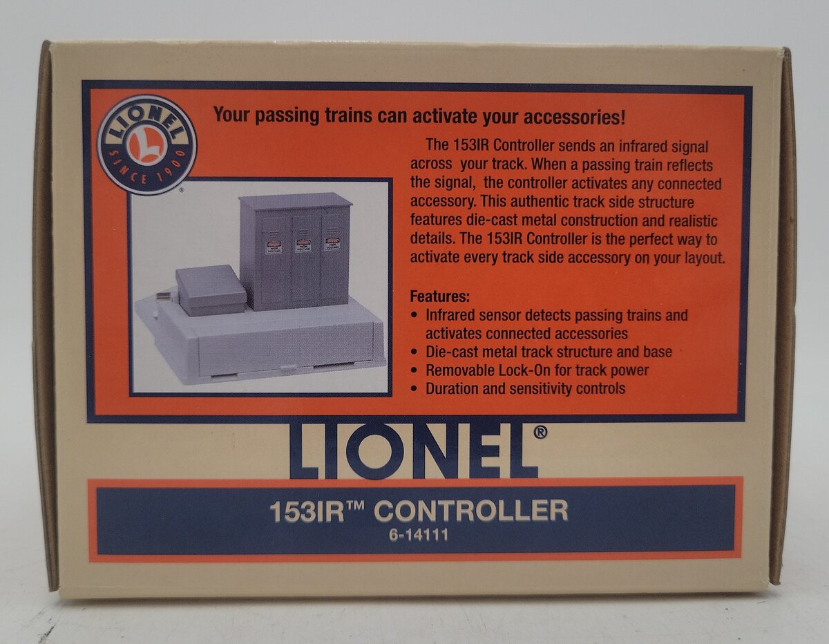 Lionel 6-14111 O Gauge 153IR Controller EX/Box
