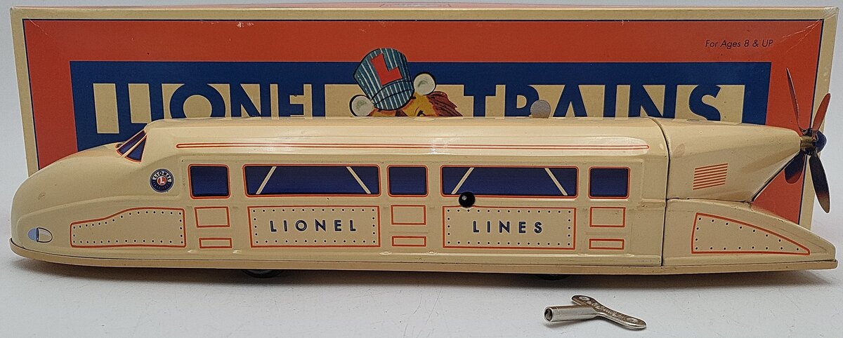 Lionel LRZ O Rail Lionel Lines Wind-Up Electric Locomotive EX/Box
