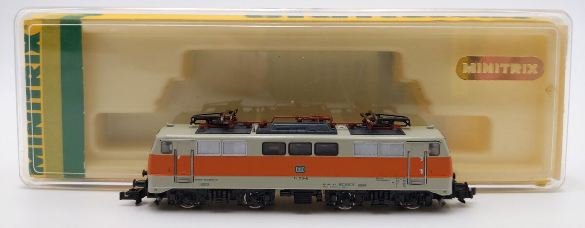 Trix 22972 N Scale Deutsche Bundesbahn BOBO Electric Locomotive LN/Box