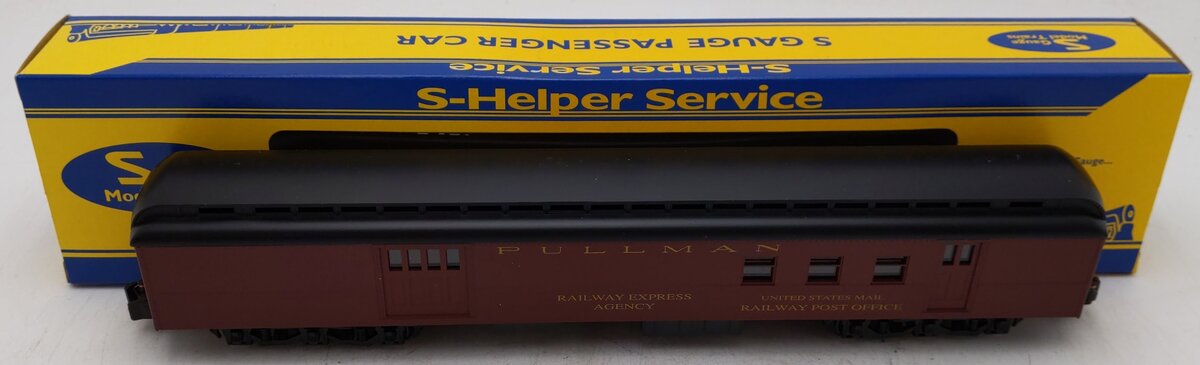 S-Helper S Scale Pullman RPO Post Passenger Car EX/Box