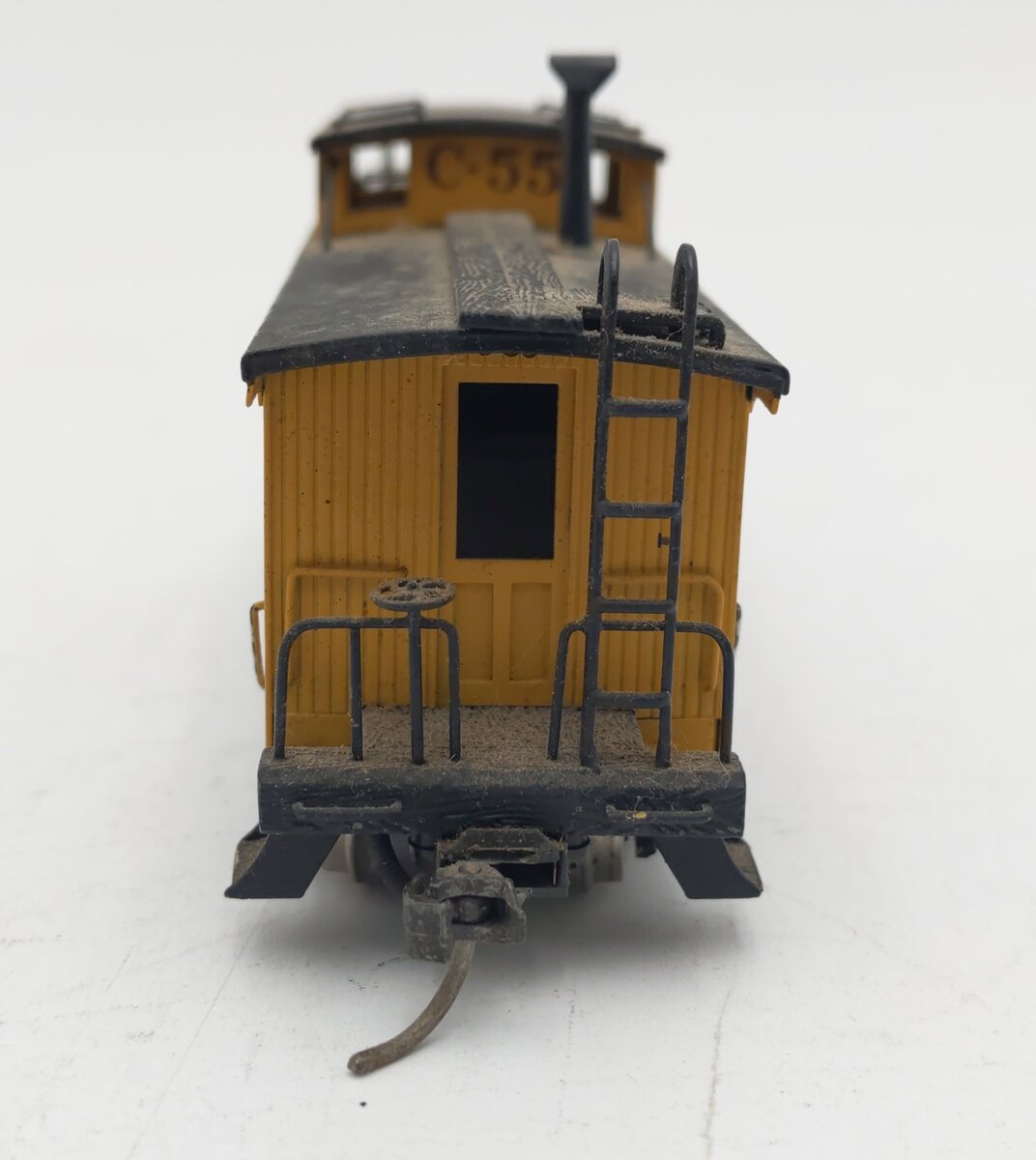 Tenshodo 354 HO Scale BRASS Duluth Missabe & Iron Range Caboose Car - Painted VG
