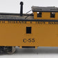 Tenshodo 354 HO Scale BRASS Duluth Missabe & Iron Range Caboose Car - Painted VG