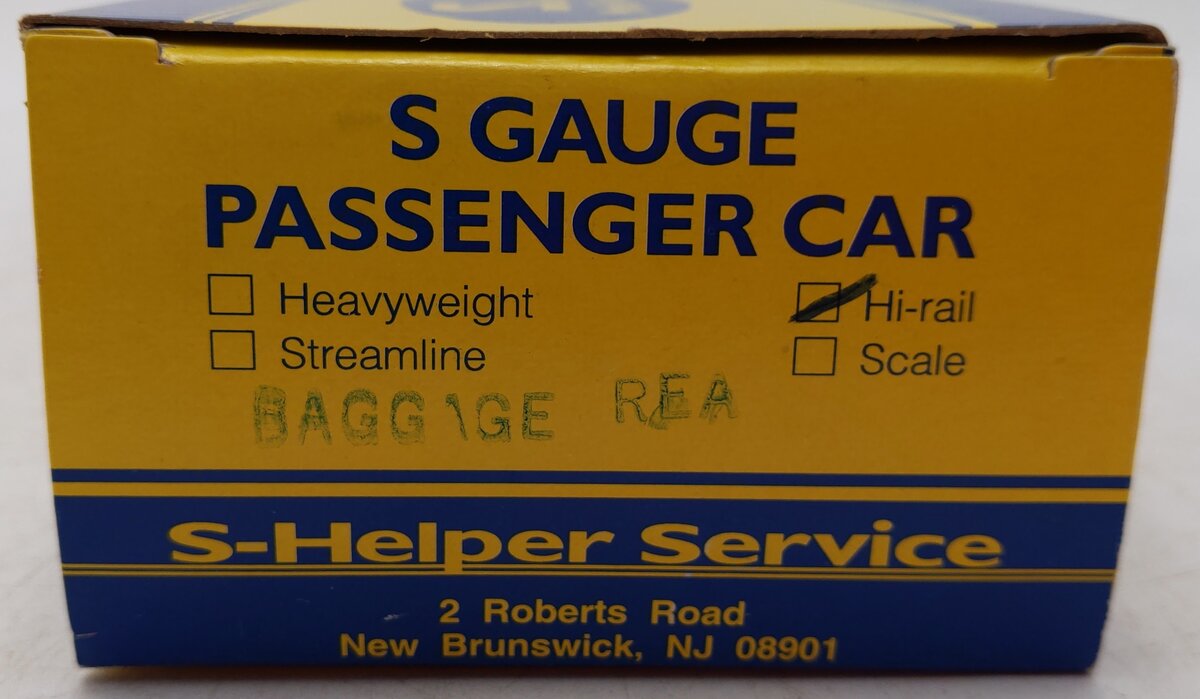 S-Helper S Scale Pullman Baggage Passenger Car EX/Box