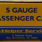 S-Helper S Scale Pullman Combination Passenger Car EX/Box