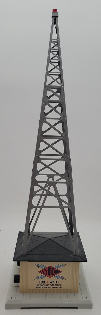 Lionel 6-32991 O Gauge WLLC Radio Station Tower EX/Box