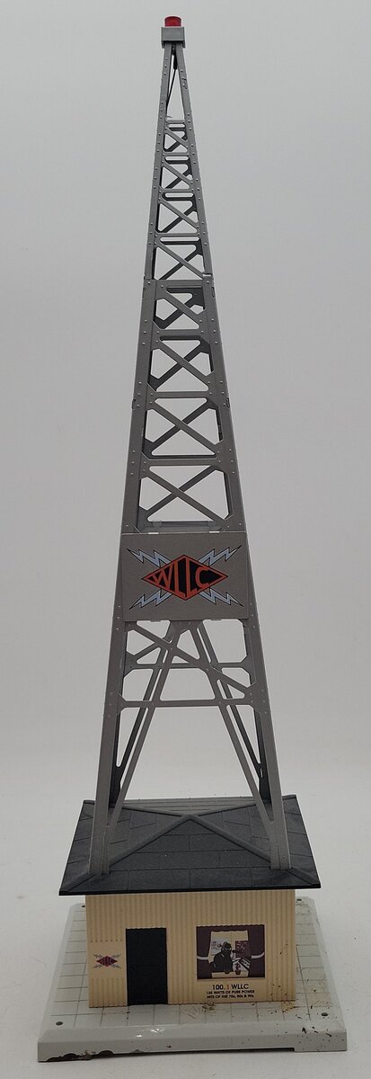Lionel 6-32991 O Gauge WLLC Radio Station Tower EX/Box