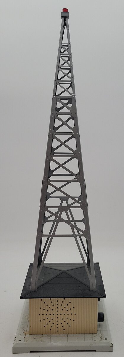 Lionel 6-32991 O Gauge WLLC Radio Station Tower EX/Box