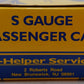 S-Helper S Scale Pullman Coach Passenger Car EX/Box