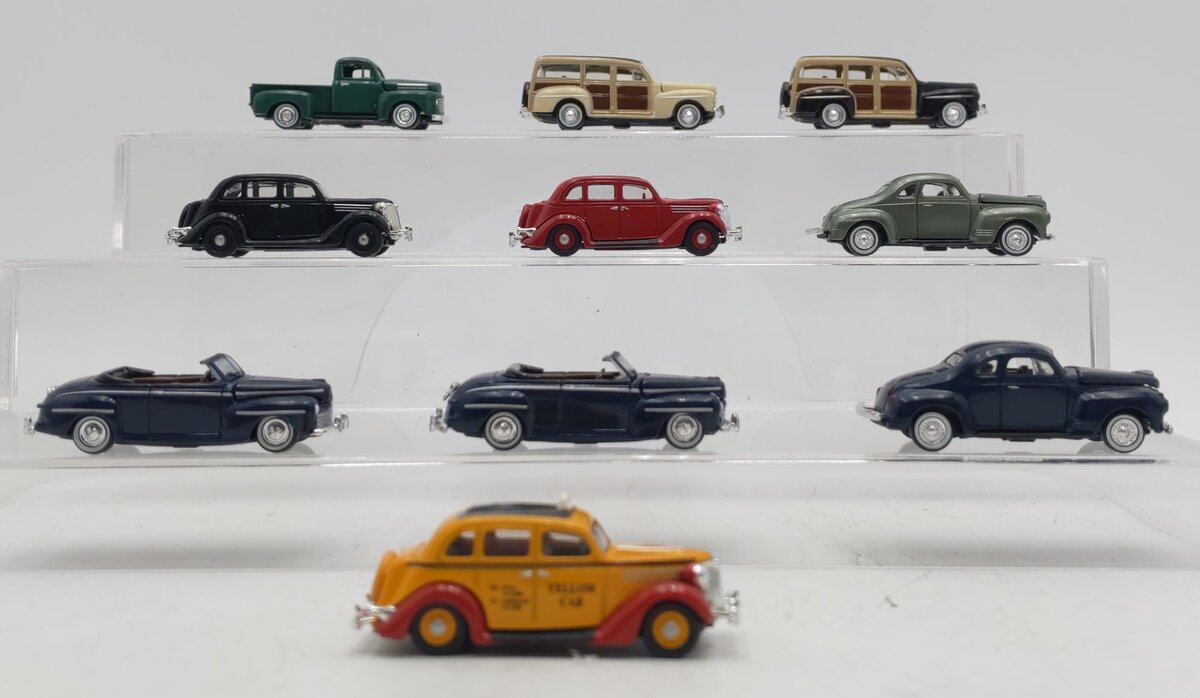 Classic Metal Works HO Scale Die-Cast Automobiles [10] EX